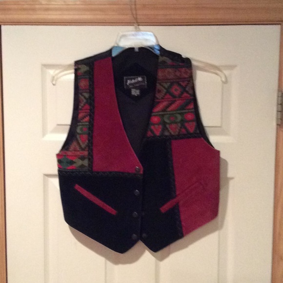 Vest, Sueded Leather - Picture 1 of 3